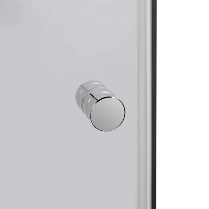 Душевая кабина Lidz Latwa 90x90 полукруглая, тонированное стекло 4 мм + Поддон Kapielka 14 см