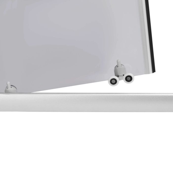 Душевая кабина Lidz Latwa 90x90 полукруглая, тонированное стекло 4 мм + Поддон Kapielka 14 см