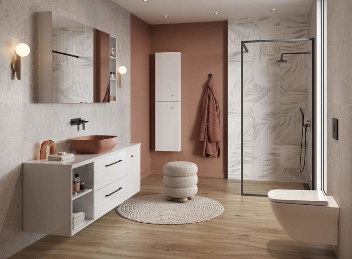 Умывальник 50 см Larga Brick CCWT1001466401 Cersanit