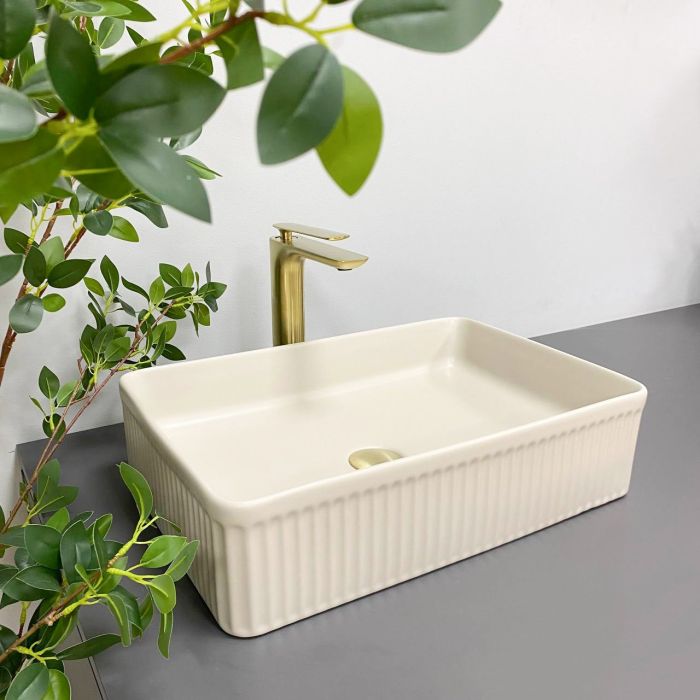 Умивальник VBI BRESCIA BEIGE MATT накладний