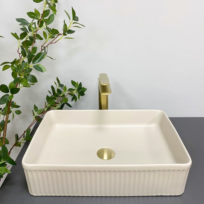 Умивальник VBI BRESCIA BEIGE MATT накладний