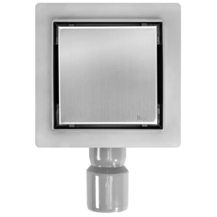 Трап для душу REA NEO 12x12 NICKIEL BRUSHED