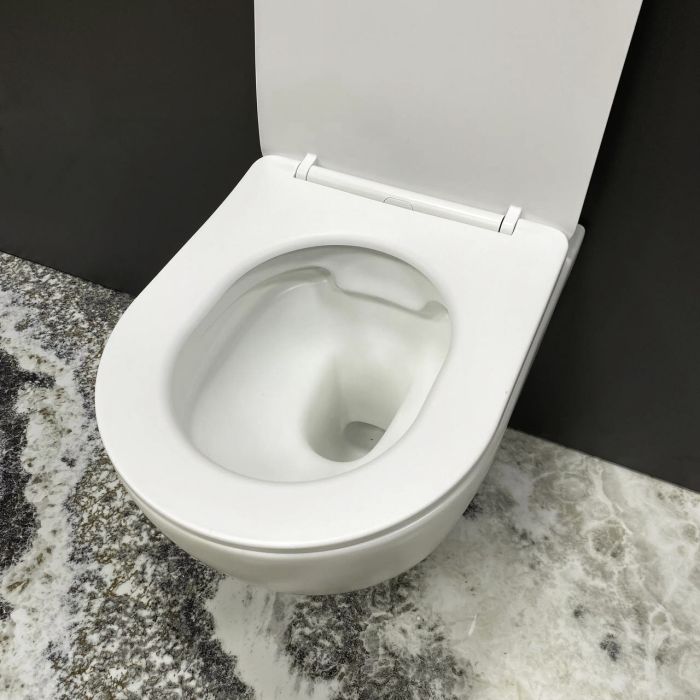 Підвісний унітаз VBI VULCANO WHITE MATT