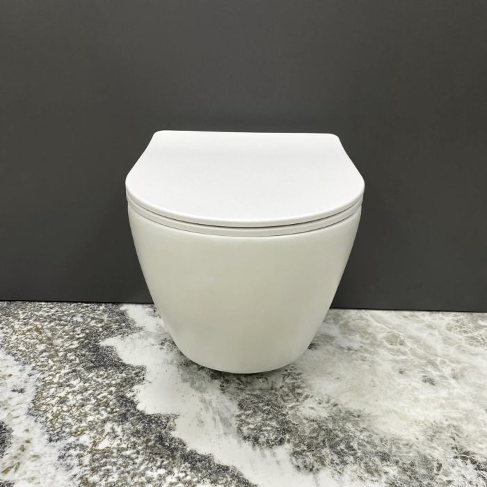 Підвісний унітаз VBI VULCANO WHITE MATT