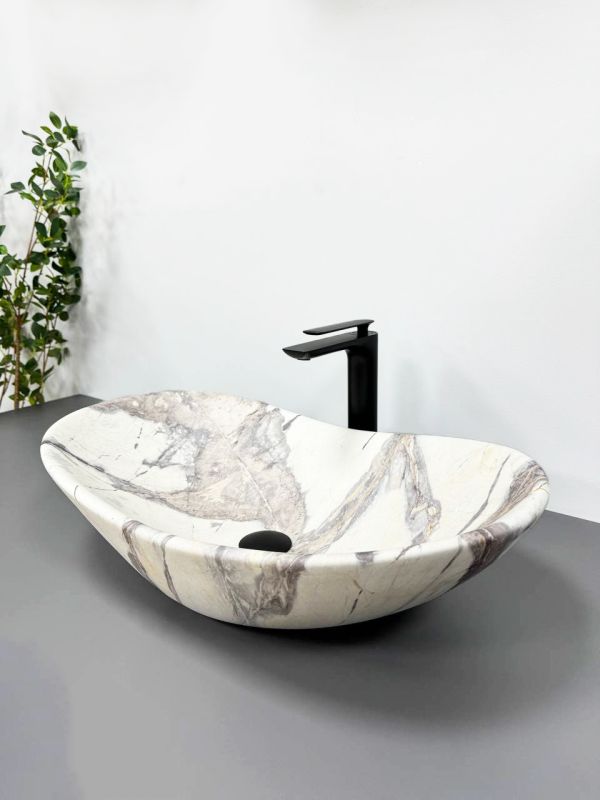 Умывальник VBI TURIN THUNDER MATT накладной