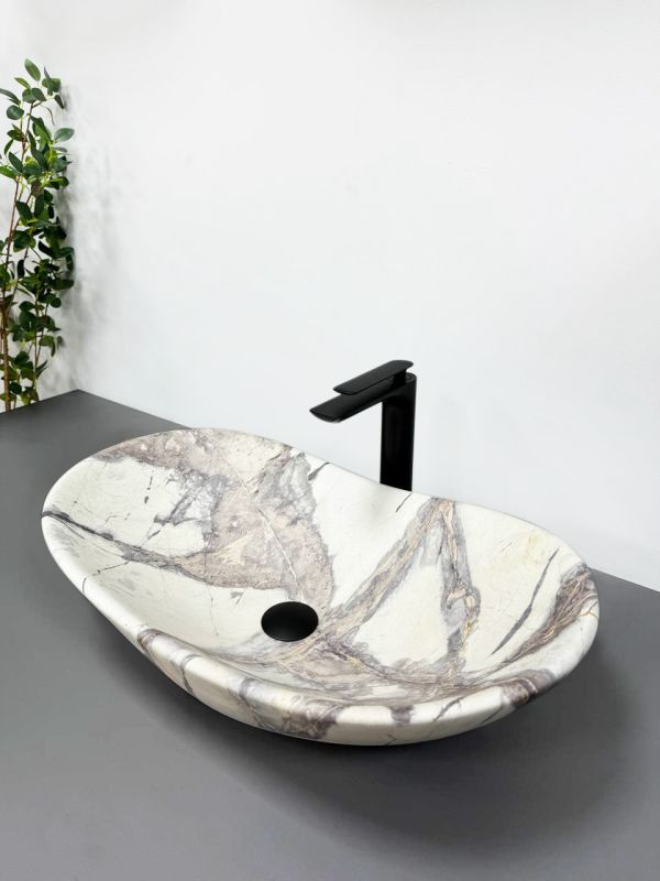 Умывальник VBI TURIN THUNDER MATT накладной