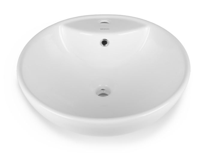 Умывальник NEWARC Countertop круглый, белый