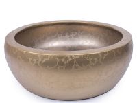 Умывальник круглый накладной NEWARC, золото