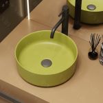 Умивальник VBI PRATO OLIVE MATT накладний