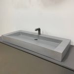 Умывальник VBI VIESTE 120 GREY MATT накладной