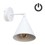 Бра з вимикачем Mont W180-BT White