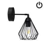 Бра з вимикачем Dribble W160-BT Black