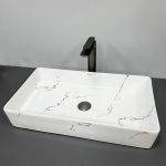 Умывальник VBI TRIEST MARMO GLOSSY накладной