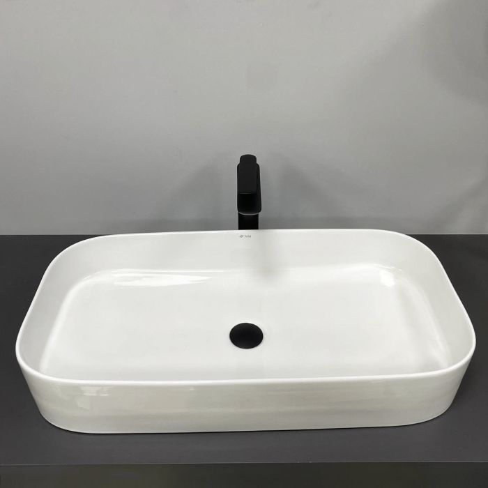 Умывальник VBI VESTONE 75 WHITE накладной