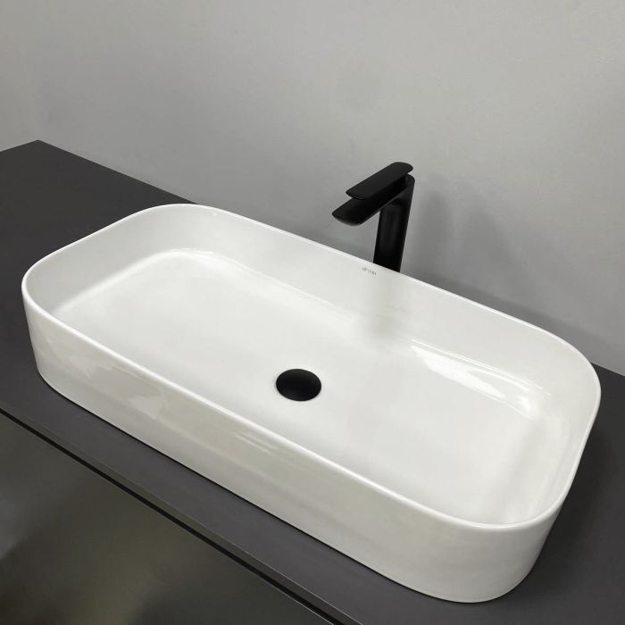 Умывальник VBI VESTONE 75 WHITE накладной