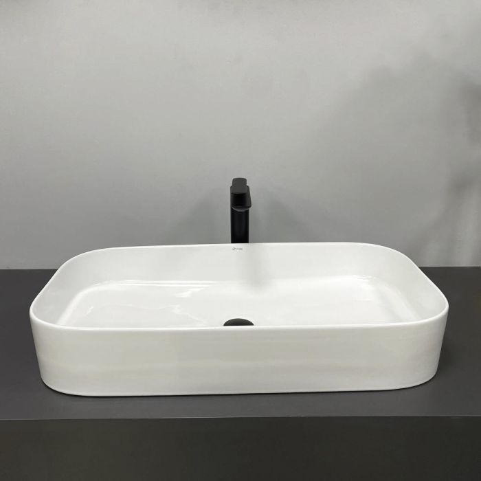 Умывальник VBI VESTONE 75 WHITE накладной