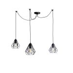 Люстра павук Atmolight Bevel Spider-3 Black