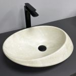 Умывальник VBI ROTELLO IVORY MATT накладной