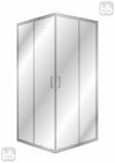 Душова кабіна VI`Z CС 95*95*185см квадратна, профіль хром, скло прозоре