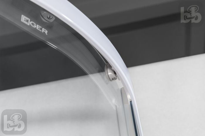 Душова кабіна TISZA WS 90*90*200см, з піддоном, скло "Spagetti"