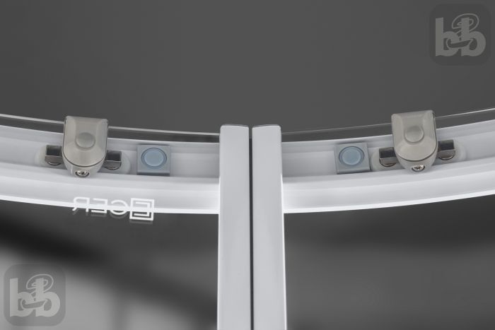 Душова кабіна TISZA WS 90*90*200см, з піддоном, скло "Spagetti"