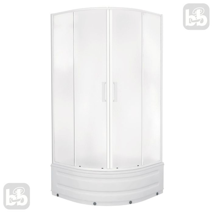 Душова кабіна TISZA MELY 90*90*200 см, на глибокому піддоні, Zuzmara