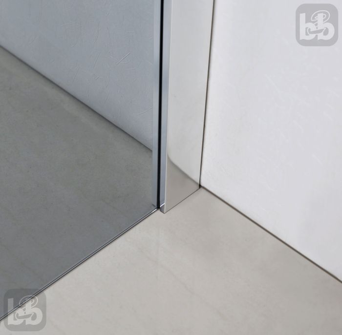 Душевая кабина MEGERKA прямоугольная 120*80*190см, распашная, стекло прозрачное 6мм, левая