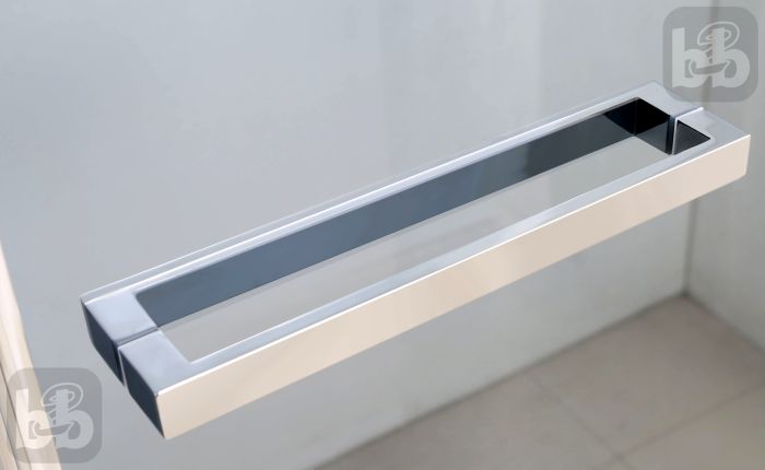 Душевая кабина MEGERKA прямоугольная 120*80*190см, распашная, стекло прозрачное 6мм, левая