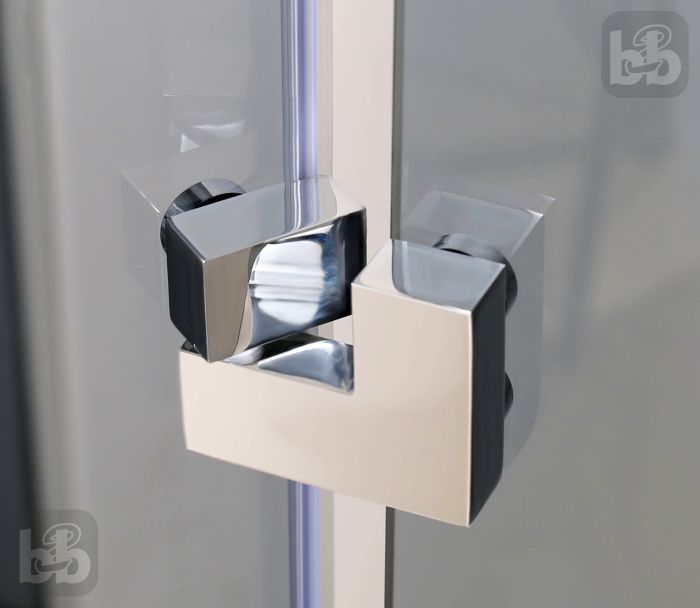 Душевая кабина MEGERKA прямоугольная 120*80*190см, распашная, стекло прозрачное 6мм, левая