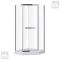 Душова кабіна TALANY  90*90*205см, на піддоні 15см, профіль хром, скло прозоре 10мм