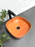 Умывальник VBI AREZZO TERRACOTTA MATT накладной