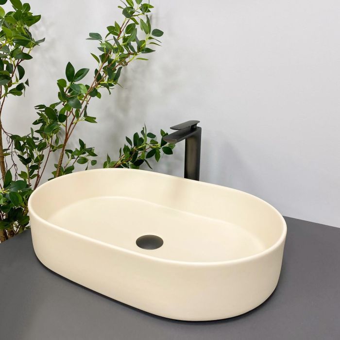 Умывальник VBI VERONA 70 BEIGE MATT накладной