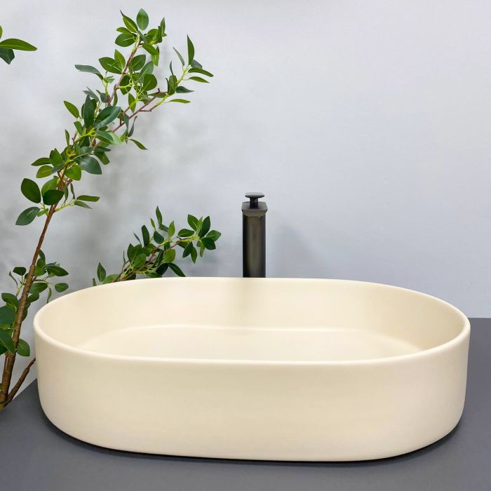 Умывальник VBI VERONA 70 BEIGE MATT накладной