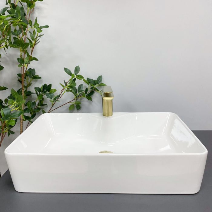 Умивальник VBI FORLI XL WHITE накладний