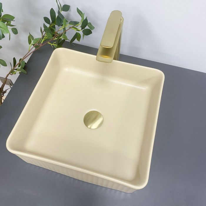 Умывальник VBI BOLZANO BEIGE MATT накладной