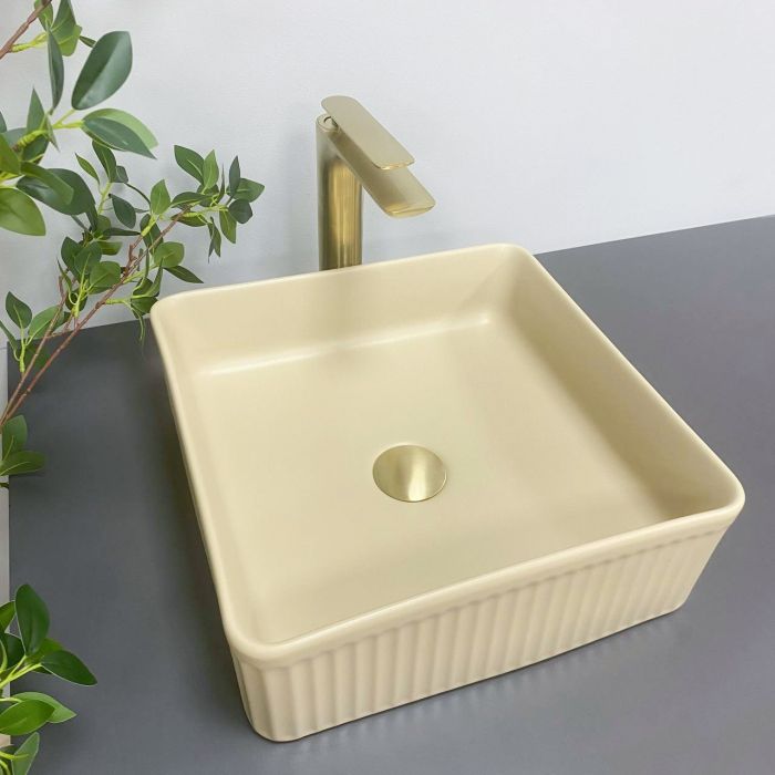 Умывальник VBI BOLZANO BEIGE MATT накладной