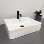 Умывальник VBI BITONTO WHITE накладной подвесной