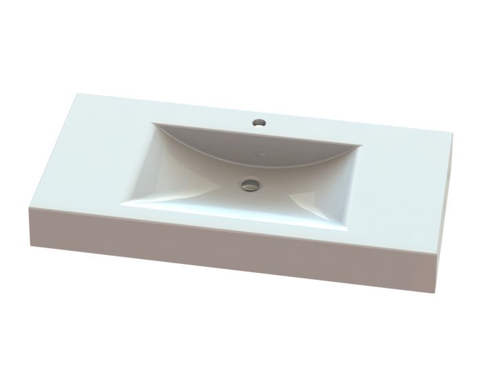 Умывальник «Атлант» белый А100М МАТ