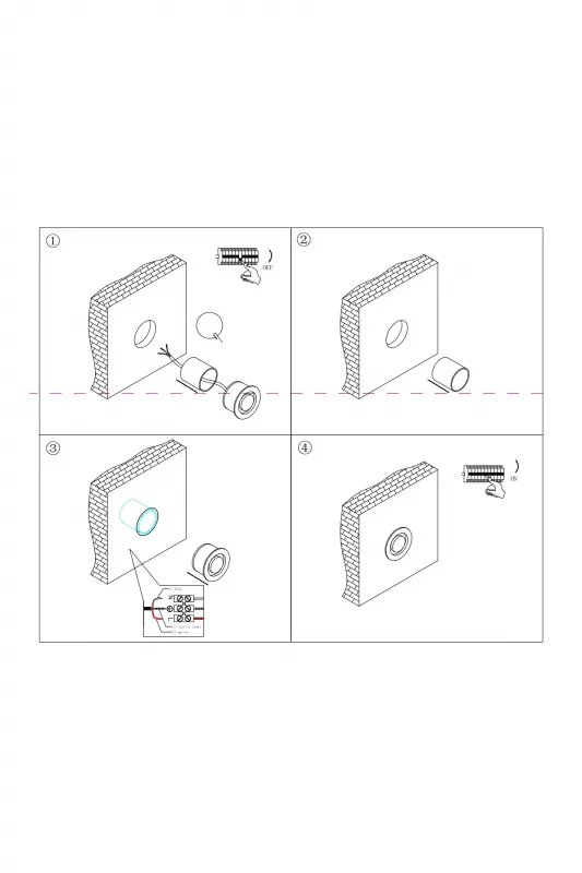 Вбудований вуличний світильний INSIDE 227