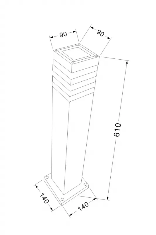 Ландшафтный уличный светильник INSIDE 236