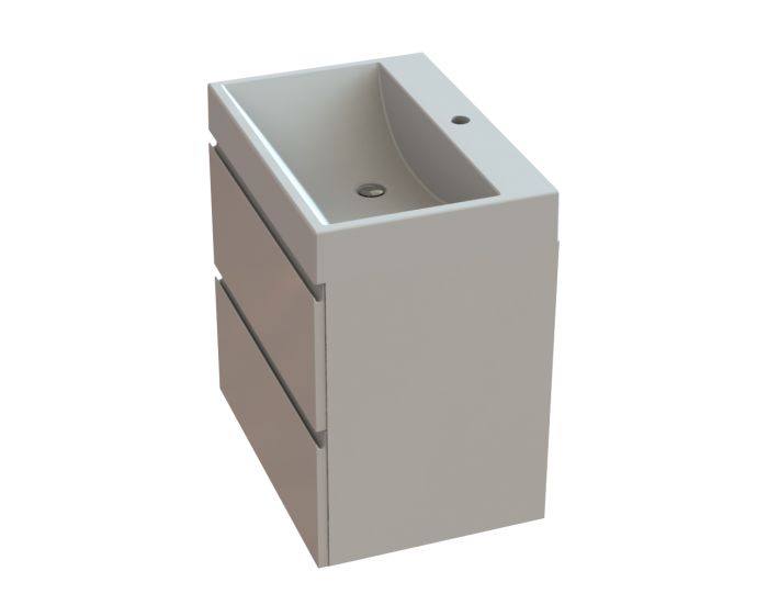 Тумба «Стелла» з умивальником «Гранд» Білий