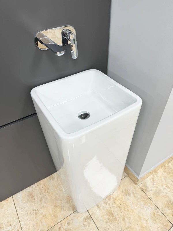 Умывальник VBI LUKKA WHITE напольный