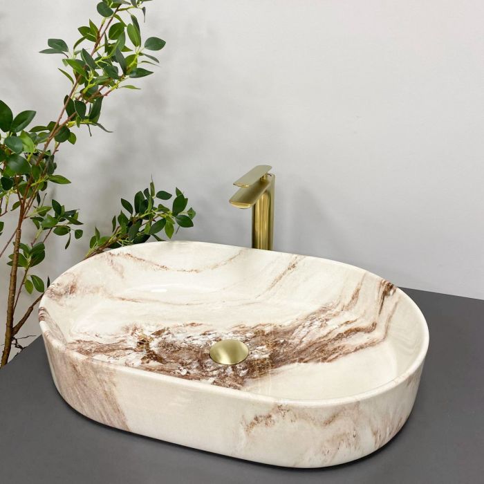 Умывальник VBI VERONA 60 ONYX GLOSSY накладной