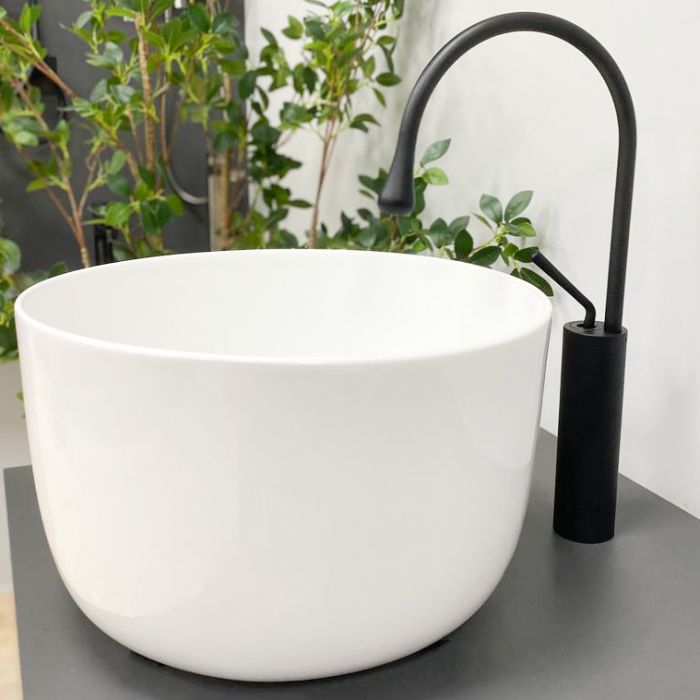 Умывальник VBI ROSSANO WHITE накладной