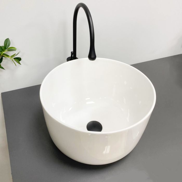 Умывальник VBI ROSSANO WHITE накладной