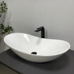 Умивальник VBI TURIN L WHITE накладний