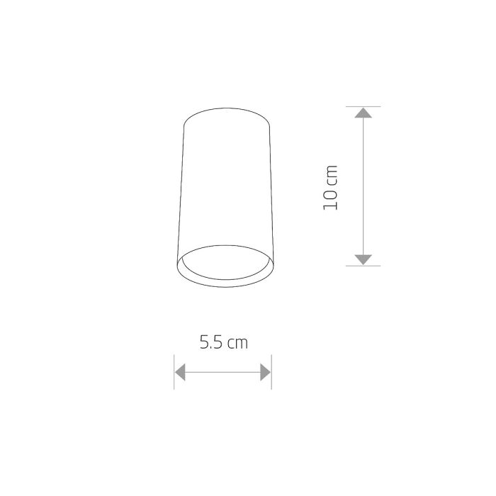 Точечный светильник Nowodvorski EYE BLACK S