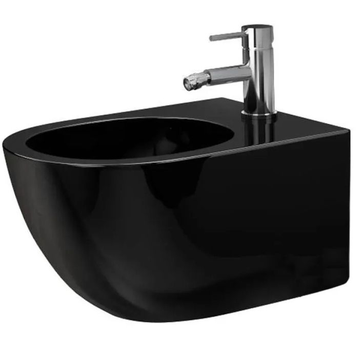 Підвісне біде REA CARLO MINI BLACK чорний