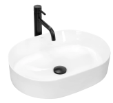 Умывальник REA NADIA 50 WHITE белый накладной