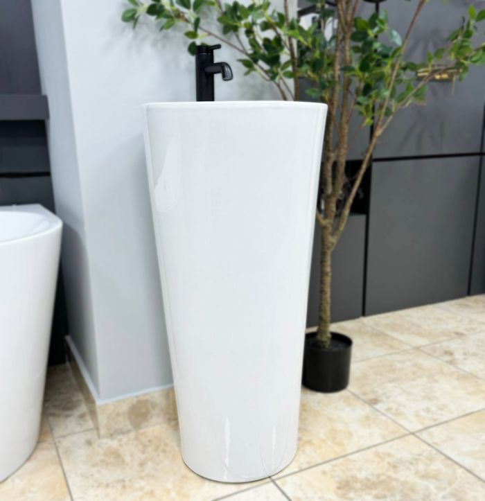 Умивальник VBI BOLONIA WHITE підлоговий